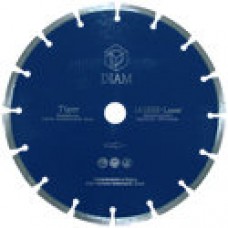 DIAM Turbo Tiger   000050 Алмазные сегментные круги тип 1A1RSS по Железобетону и Бетону, для сухой и мокрой резки  400*3,2*10,0*25,4