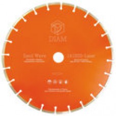 DIAM Sand Wave 000148 Алмазные сегментные круги тип 1A1RSS по асфальту и абразивным материалам, для сухой и мокрой резки 600*4,0*10,0*25,4