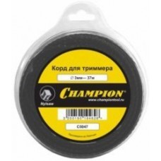 CHAMPION   C5048  Корд трим.  NYLSAW 3.5мм*27м (черный зубчатый)