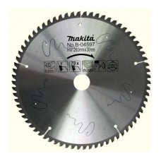 Makita   B-04597  Диск пильный Standard,ф260х30\15.88х2.3мм,70зуб,д\дерева,тихий рез