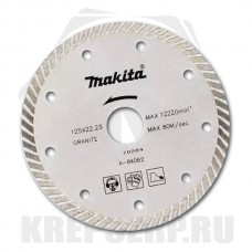 Makita  B-28070  Диск алмазный сплошной турбо,ф230х22.2мм,д\сухого реза,мах-6640об\м