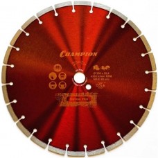 CHAMPION  C1602  Диск алмазный   бетон PRO 350/25,4/10 Heavyсut (ж/б, старый бетон, железо)