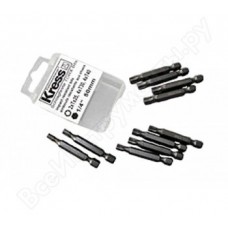 kress  98044002 Набор ударопрочных бит Torx 1/4'', длина - 50мм, 4x T40, 4x T30, 2x T25