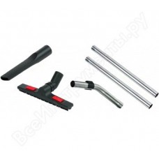 kress 98039803 Комплект для уборки помещений для 1400 RS EA включает:   2 стальные трубки, универсальная насадка, щелевая насадка,   стальная трубка-рукоятка с регулировкой потока воздуха