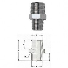 GAV 12020 Переходник 1222/6 290/9 М3/8*М1/2"