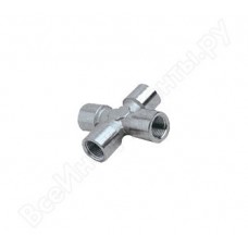 GAV  34390 Переходник 1254/4 250/4 крест FFFF 1/2"