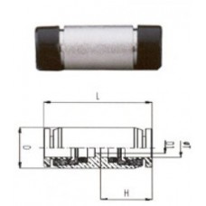 GAV  38253 Переходник RR-6030/4 645/2 для шланга 8