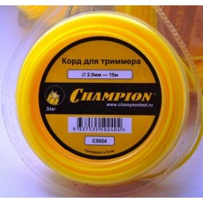 CHAMPION  C5024   Корд трим. Star 2.0мм* 15м (звезда)