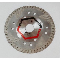 DIAM Turbo Alligator 000476 алмазный отрезной круг по граниту 3 - 5  группы, гнейс, сланец, мрамора 125x2,5x8,0x22,23