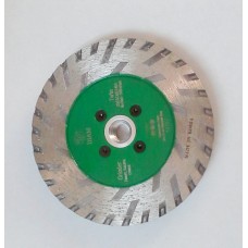DIAM Turbo Grinder WG 000381 алмазный отрезной круг для гранитов 3 - 5 группы, гнейс, сланец, мрамора 125x2,5x7,5xM14 c фланцем