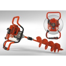 CARVER AG-252/200 PRO мотобур  со шнеком д.200 мм, d пос=23мм, 52см.куб.